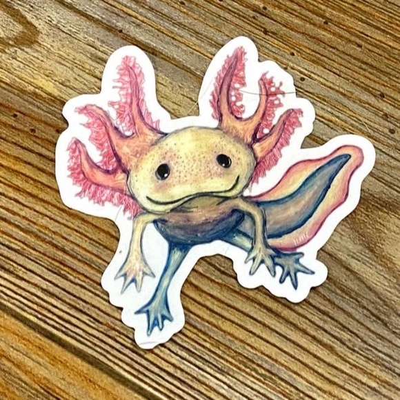 Axolotl Sticker - Picture 2 of 4